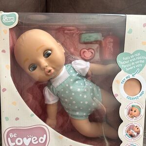 Sam Baby Doll in Teal Outfit